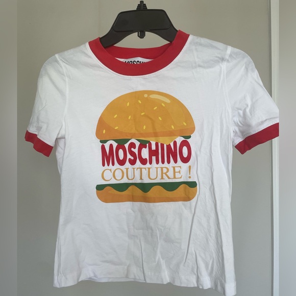 Moschino Couture hamburger T shirt - Picture 3 of 6